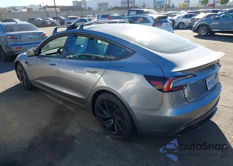 2024 Tesla Model 3 Performance All-Wheel Drive from USA, damaged, VIN 5YJ3E1ET1RF892538